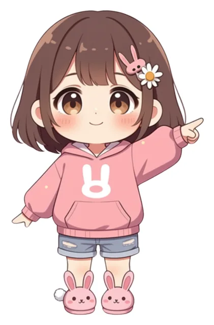 Haruka pointing, remembering